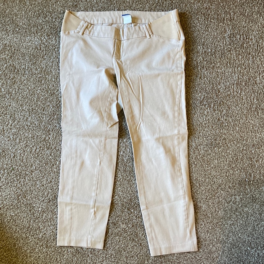Old Navy maternity dress capris (Pixie cut)